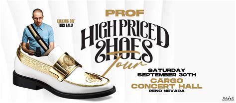 prof high priced shoes tour|prof tickets 2023.